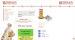 Desktop Screenshot of cafe-therapy.cz